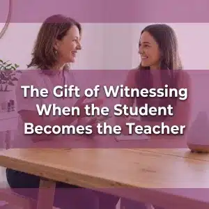 The Gift of Witnessing Flight: When the Student Becomes the Teacher